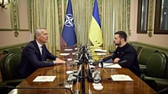 Συνάντηση Ζελένσκι - Στόλντεμπεργκ στο Κίεβο