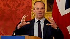 Britischer Vize-Regierungschef Raab ist zurückgetreten