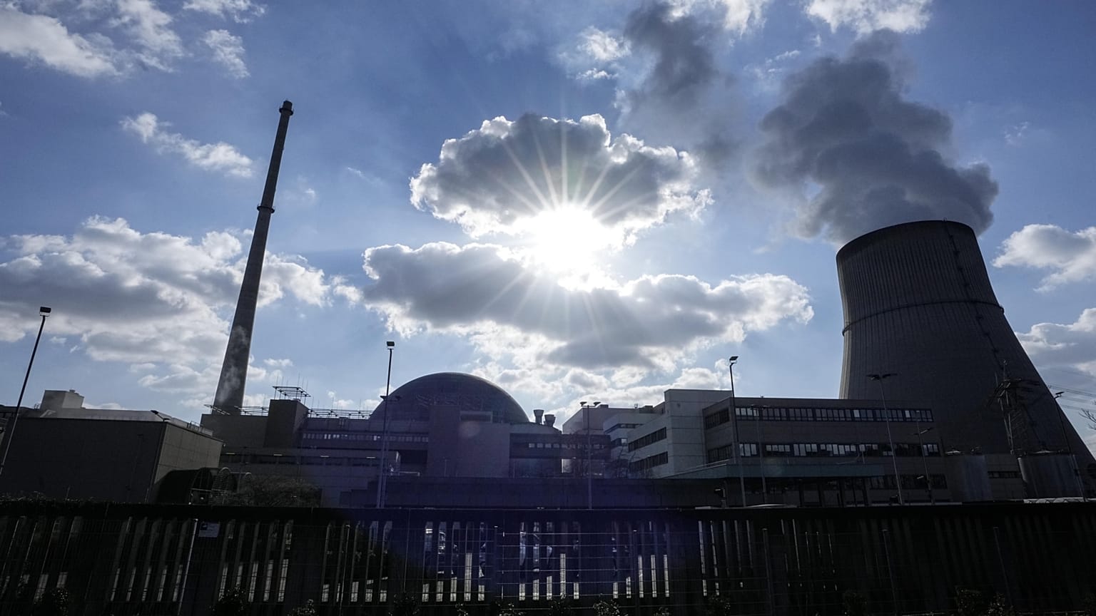 A szintén leállított Emsland atomerőmű Lingenben
