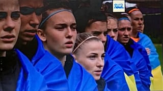 La squadra di calcio femminile di Mariupol
