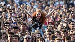 Público entusiasmado en el festival de Paleo, en Suiza, en 2017. 