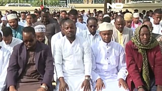 صلاة  العيد في العاصمة الكينية نيروبي