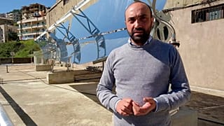 Toufic Hamdan invented the solar-powered convection oven to help reduce production costs of bread. 