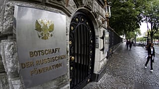 A berlini orosz nagykövetség bejárata