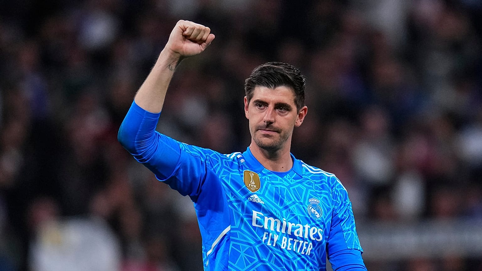 البلجيكي تيبو كورتوا حارس ريال مدريد 