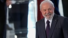 Brazil's President Luiz Inacio Lula da Silva attends a military promotion ceremony, in Brasilia, Brazil, Tuesday, April 4, 2023