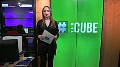 Sophia Khatsenkova, a apresentadora de #TheCube