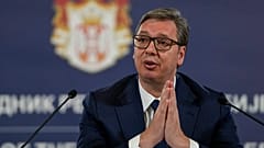 Il presidente serbo Aleksandar Vucic