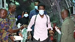 Des Kenyans évacués du Soudan (24/04/2023)