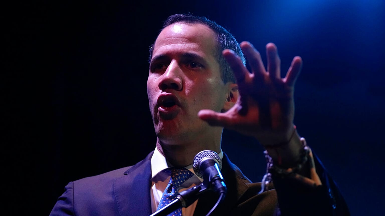 Venezuela'da eski muhalefet lideri Juan Guaido