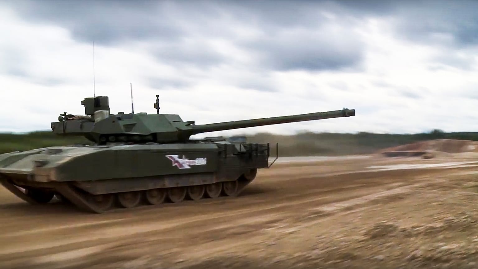 A T14 Armata egy gyakorlaton