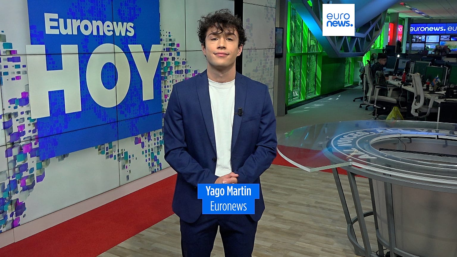 Yago Martin, periodista en Euronews.