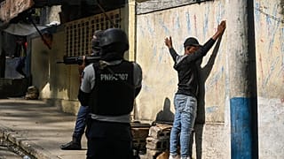 Polizeirazzia im Stadtteil Turgeau in Port-au-Prince