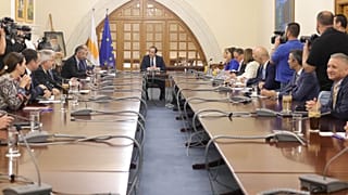 Η σύσκεψη στο Προεδρικό Μέγαρο της Λευκωσίας