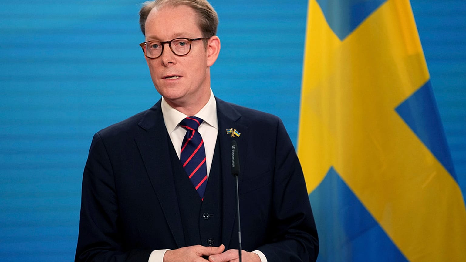 Der schwedische Außenminister Tobias Billström