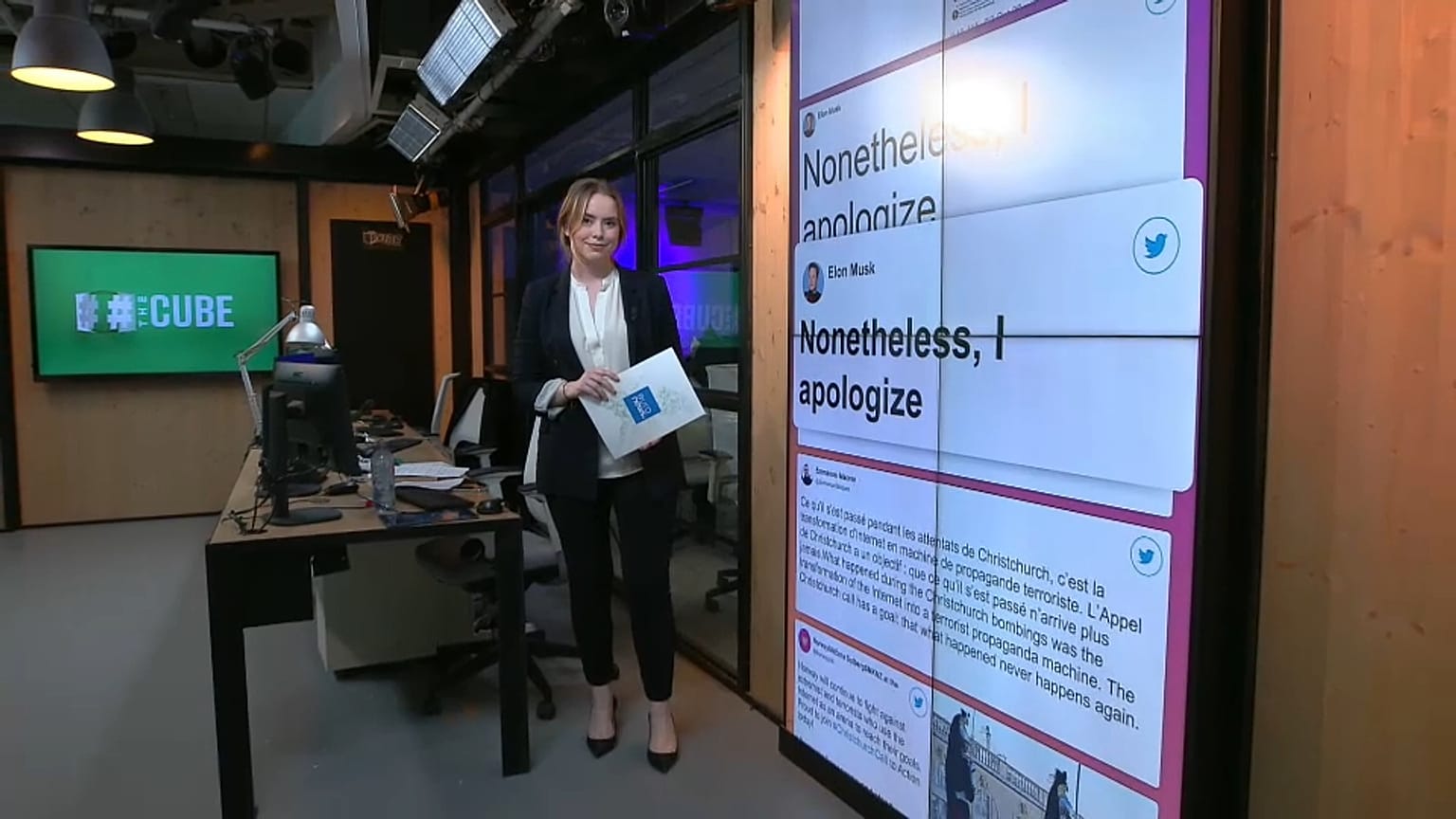 The Cube mit Sophia Khatsenkova auf Euronews