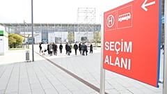 Almanya'nın Hannover kentindeki 14 Mayıs Cumhurbaşkanlığı ve Milletvekilliği Genel Seçimlerinin gerçekleştirilmesinin planlandığı Fuar Merkezi