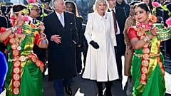 König Charles III. und Camilla besuchten im Februar die Brick Lane im Osten von London.