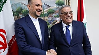 عبد اللهيان وبو حبيب خلال لقاء سابق في كانون الثاني الماضي