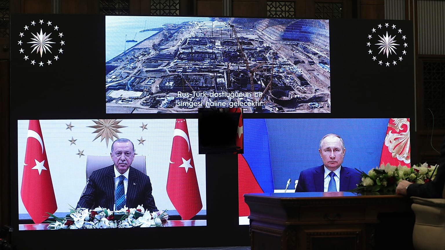 Erdogan nem ment el az erőmű avatására 