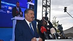 Fahrettin Koca Konya'da açıklamalarda bulundu