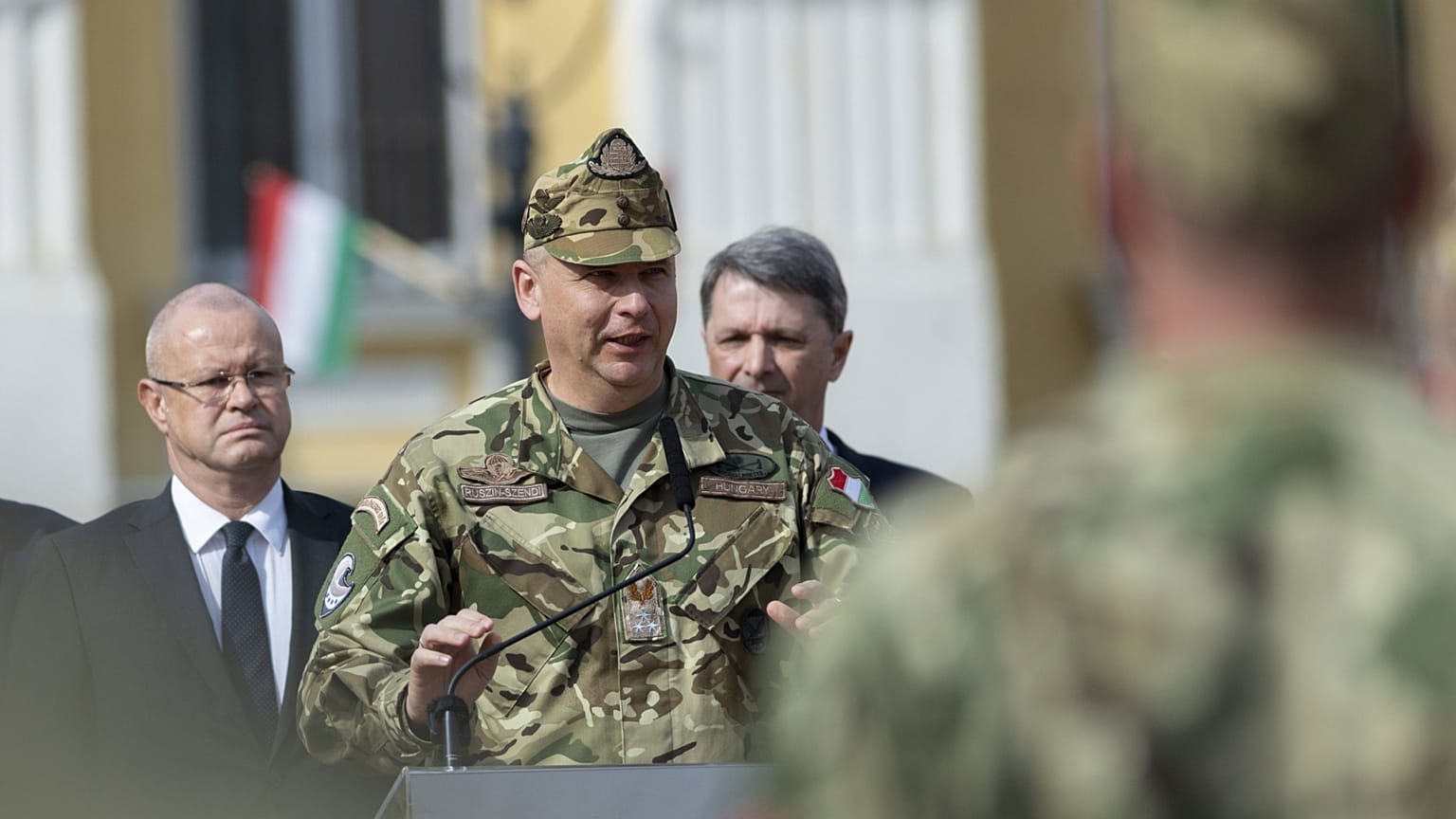 Ruszin-Szendi Romulusz altábornagy, a Honvéd Vezérkar főnöke 