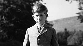 Charles at Balmoral Castle on his 7th birthday anniversary, Nov. 12, 1955