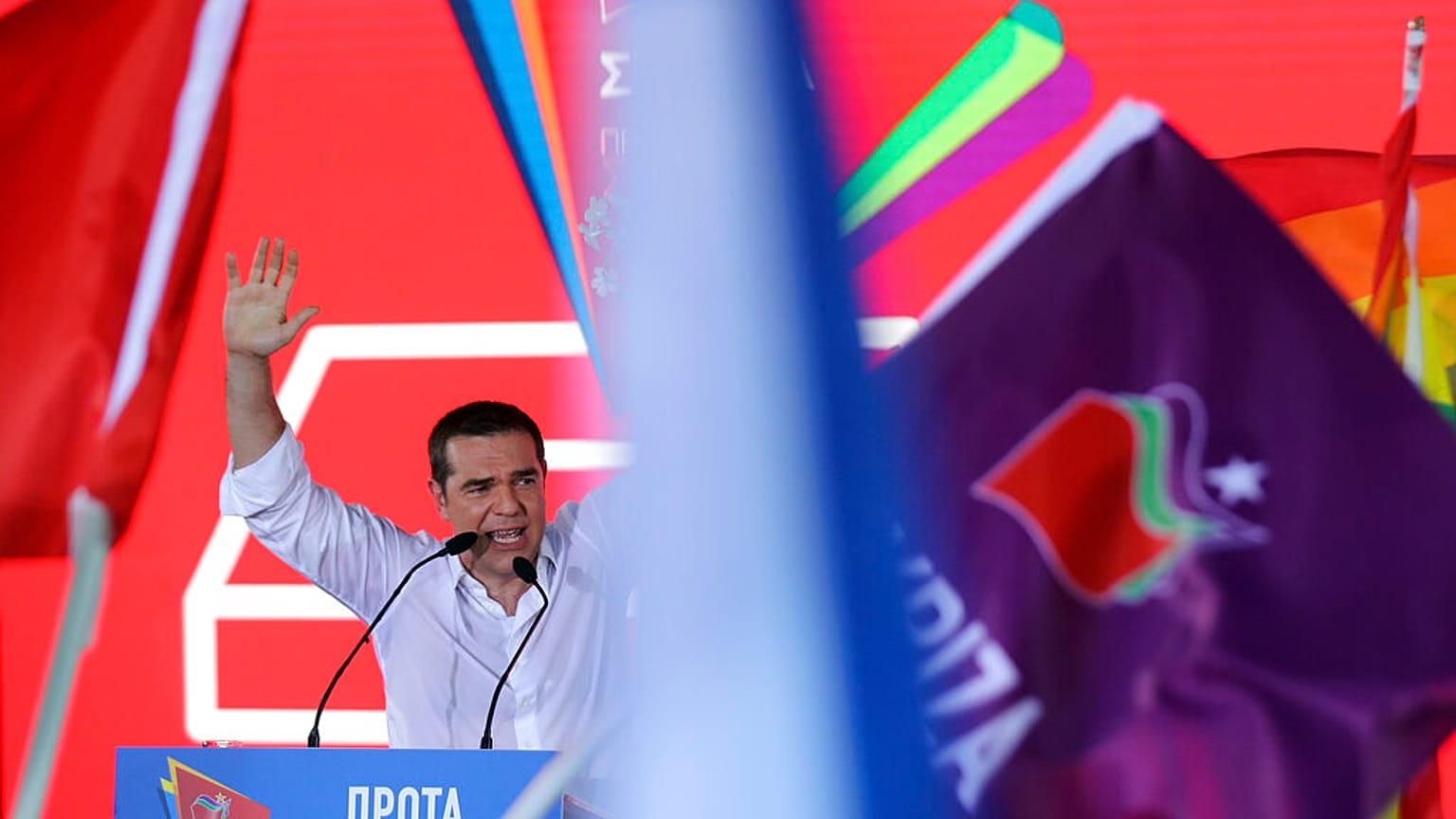 Ο πρόεδρος του ΣΥΡΙΖΑ - ΠΣ Αλέξης Τσίπρας