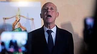 الرئيس التونسي قيس سعيّد