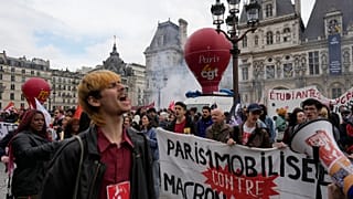 FILE: Protests in France