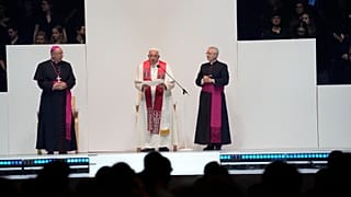 Papst in Budapest