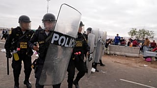 Polizeieinsatz im Grenzgebiet