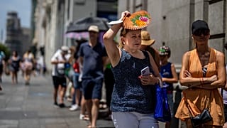 Hitze in Madrid (Aufnahme vom 18. 7. 2022)