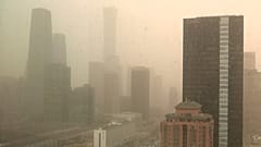 Air pollution is a persistent problem in China