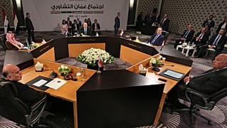 Suriye, Ürdün, Suudi Arabistan, Irak ve Mısır dışişleri bakanları Amman'da bir araya geldi 