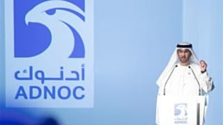  الدكتور سلطان الجابر، الرئيس التنفيذي لأدنوك في معرض ومؤتمر أبوظبي الدولي للبترول (أديبك)- نوفمبر 2018.