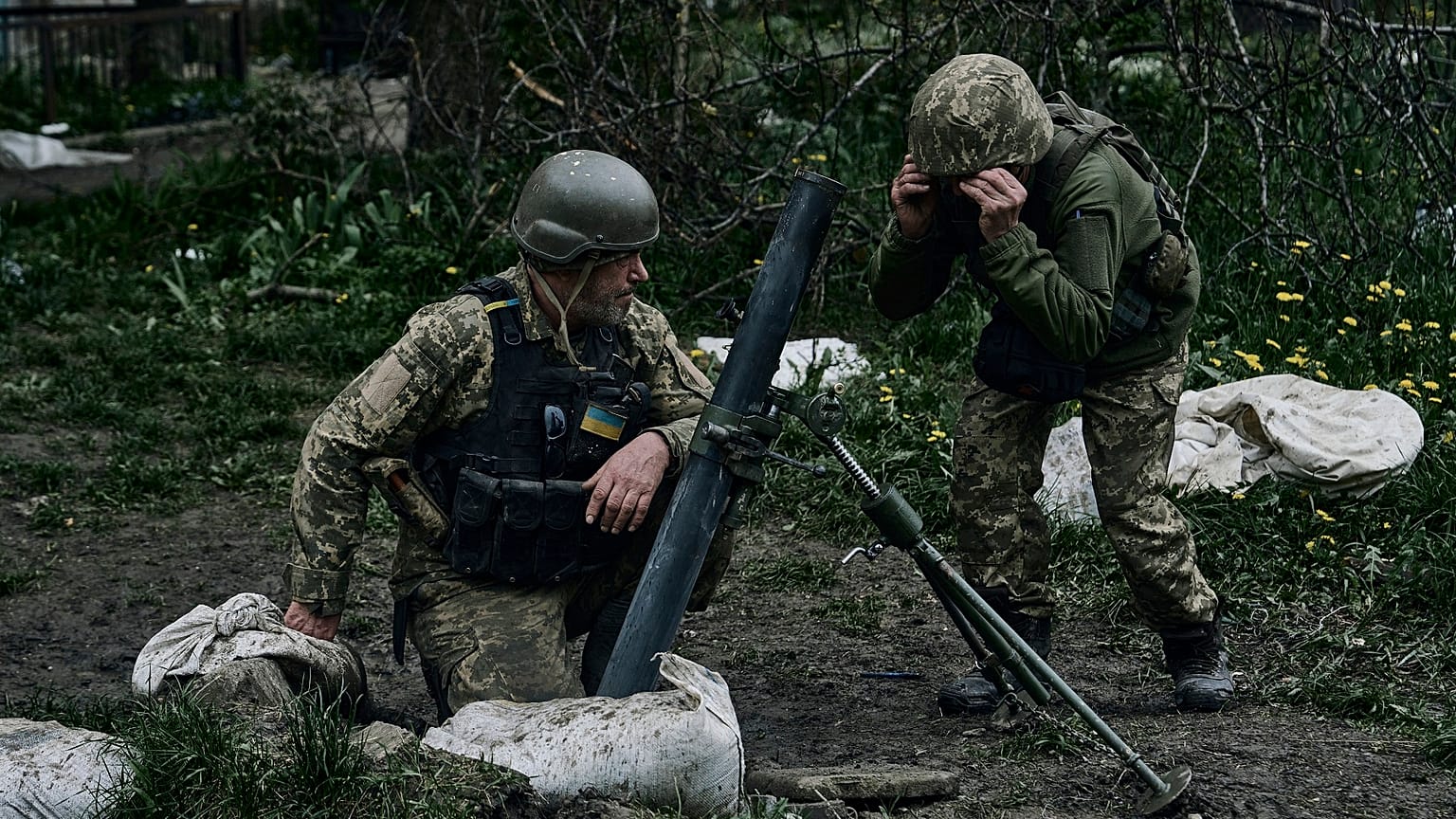 Ukrán katonák / Képünk illusztráció