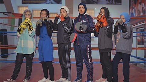 Al-Mashtal Boxing Club is Gaza's only female-only club