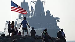 A USS New York a floridai haditengerészeti ünnepségen