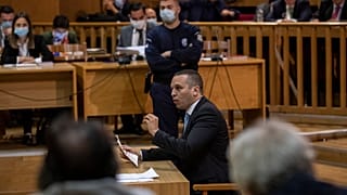 Iias Kasidiaris, fundador do partido neonazi Aurora Dourada
