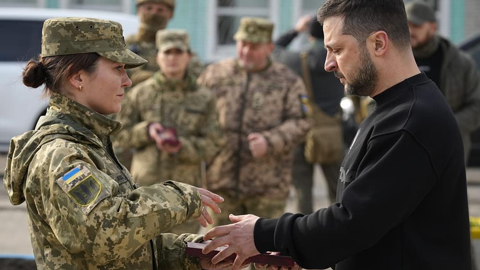 Az ukrán elnök haragos és értetlen