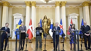 Владимир Зеленский прибыл в Финляндию по приглашению финского президента Саули Ниинисте
