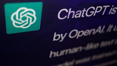 A response by ChatGPT, an AI chatbot developed by OpenAI, is seen on its website.