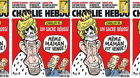 Coronation caricatures: Has Charlie Hebdo gone too far?