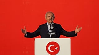 Kemal Kilicdaroglu, leader of Republican People's Party, CHP, delivers a speech during a Democracy and Martyrs' Rally in Istanbul, Turkey, on Aug. 7, 2016.