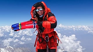 Harila during her 2022 expedition.