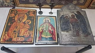 Religious objects recovered as part of Operation Pandora