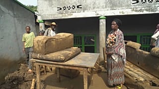 Tausende sind in Ruanda in Folge der Unwetter obdachlos geworden