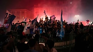 A bajnoki címet ünneplik Nápolyban
