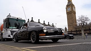 Karmann Ghia as an electric car 